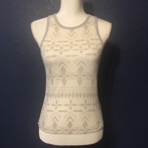 VICTORIA’S SECRET RACER BACK TEXTURED TANK TOP